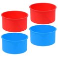 thumbnail image 4 of 4 moldes de silicona para hornear, antiadherentes, para mousse y muffins., 4 of 7