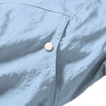 thumbnail image 5 of Mrmaere Men's Hooded Faux-Lined Jacket Oversized Warm Casual Outerwear for Daily & Outdoor Wear Sky Blue XXL, 5 of 8