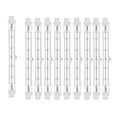 thumbnail image 3 of 10x reflectores de filamentos, bombillas halógenas R7S duraderas y versátiles, tubo de luz para trabajo, estudio, escenario, tienda, lámparas de pie Estilo A, 3 of 8
