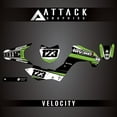 thumbnail image 3 of Attack Graphics Custom Velocity Complete Bike Graphics Kit for Kawasaki KLX140R F 2021, 3 of 3