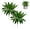 Green 2pcs, variant on Artificial Ti Plant, Large Realistic Artificial Boston Fern & Dragon's Blood Tree Plants, Fake Potted Plant Filler Vibrant Faux Flower Decor for Outdoors Home Garden