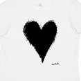 thumbnail image 4 of Inktastic Stitched Black Heart Boys or Girls Toddler T-Shirt, 4 of 5