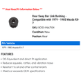 thumbnail image 2 of Rear Sway Bar Link Bushing - Compatible with 1979 - 1985 Mazda RX-7 1980 1981 1982 1983 1984, 2 of 2