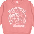thumbnail image 3 of Inktastic Summer Vacation Mode Panama City Beach Florida Toddler Sweatshirt, 3 of 4