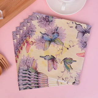Big Sunflowers - Autumn Floral Lunch Paper Napkins 40pcs - Perfect