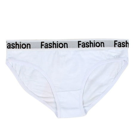 HYSYSB Womens Underwear plus Size Panties women s Athletic Underwear womens Panties underpant S-xl Sleepwear Cotton Lingerie Sexy Underwear Brief panties for Women White M