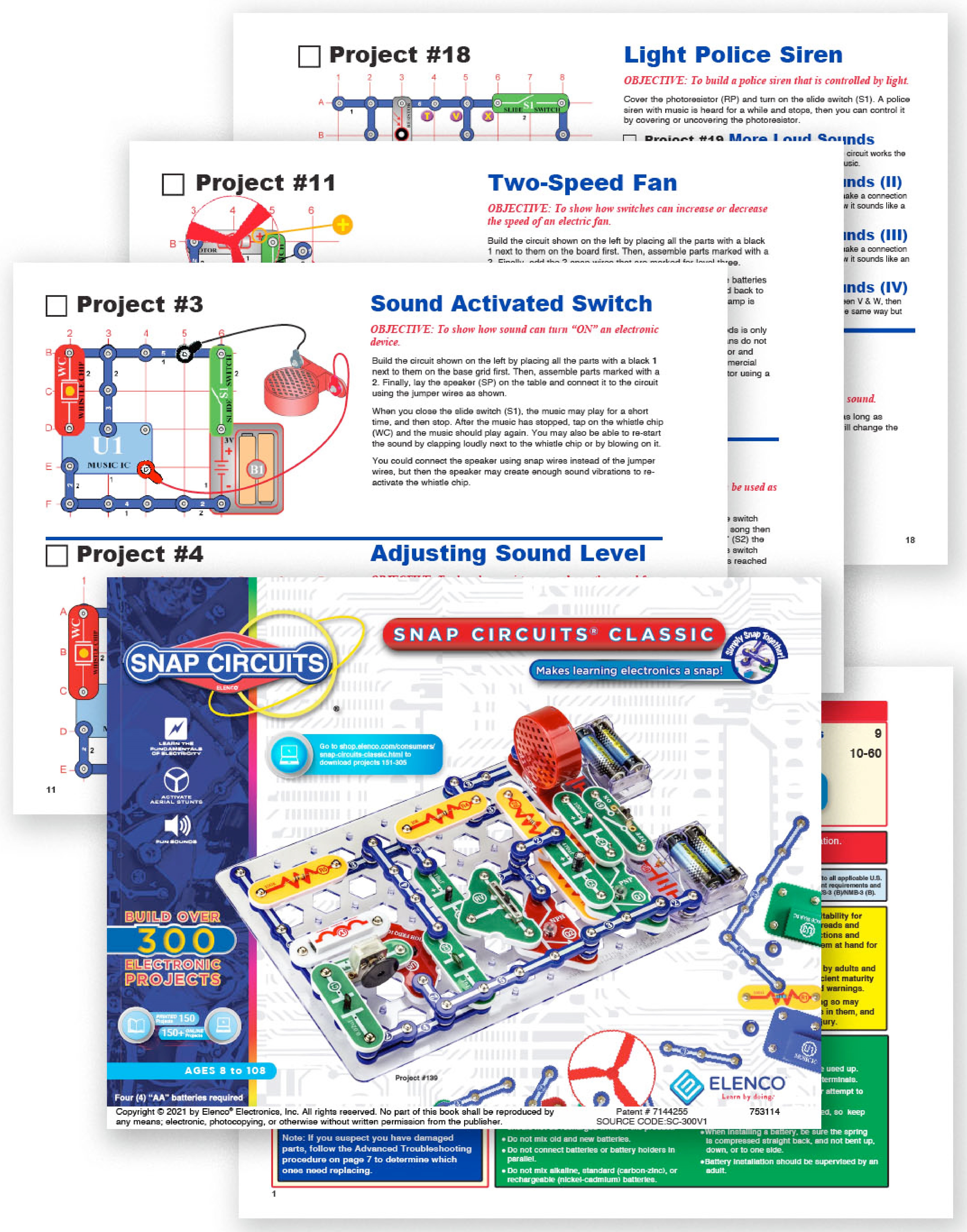 Snap Circuits Classic Electronic Science Kit photo 5