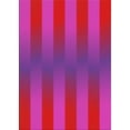 thumbnail image 1 of Ahgly Company Machine Washable Indoor Rectangle Transitional Crimson Purple Area Rugs, 7' x 9', 1 of 7