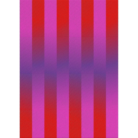 Ahgly Company Machine Washable Indoor Rectangle Transitional Crimson Purple Area Rugs, 7' x 9'