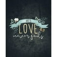 thumbnail image 3 of Allen, Kimberly 20x24 Black Modern Framed Museum Art Print Titled - His Love Never Fails, 3 of 5