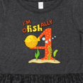 thumbnail image 4 of Inktastic I'm O-fish-ally Four Cute Puffer Fish Fourth Birthday Girls Toddler Dress, 4 of 5
