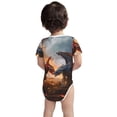 thumbnail image 2 of Rocae Lava Dragon for Baby Cotton Short-Sleeve Bodysuits for Unisex Onesies Bodysuit-3 Months, 2 of 7