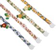 thumbnail image 3 of 4 Uds collares para gatos separables patrón de girasol Collar de gato estampado ajustable con campana para gatos perros mascotas pequeñas, 3 of 8