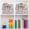 thumbnail image 6 of GZHJMY Storage Basket Christmas Gnomes Foldable Canvas Laundry Baskets Bin Waterproof Inner Layer with Sturdy Handles for Toy Nursery Blanket Clothes 2 Pack, 6 of 7