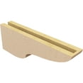 thumbnail image 5 of 3"W x 18"D x 6"H Thin Greensboro Rough Cedar Woodgrain TimberThane Corbel, Primed Tan, 5 of 6