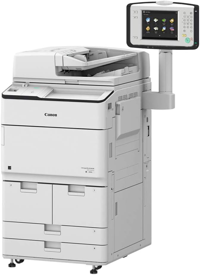 Canon imageRUNNER ADVANCE 8505 A3/A4 Monochrome Laser Multifunction Printer – 105 ppm, Print, Copy, Scan, Email, Auto Duplex, Network Ready, High Capacity Tandem Tray