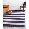 thumbnail image 6 of Unique Loom Rectangular 7x10 Rug in Navy Blue (3153113), 6 of 7