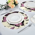 thumbnail image 6 of 15.4inch Round Placemats, DIY Printing Design, Suitable for Kitchen, Table Party Decoration Beautiful Butterfly, 6 of 7