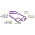 thumbnail image 2 of Cressi Fox Small Swim Goggles (Lilac), 2 of 6