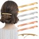 thumbnail image 1 of Luckycivia-Paquete de 6 pinzas para el pelo para mujer, horquillas de Metal de estilos franceses, pasadores de pelo Retro simples para mujeres y niñas, 3 colores, 1 of 1