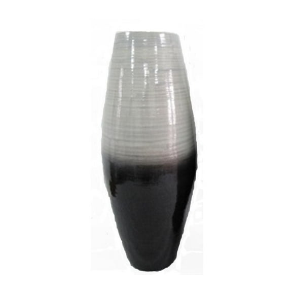 Lerman Decor Spun bamboo vase, Spun bamboo vase