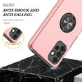 thumbnail image 5 of Case for Samsung A32 5G [Not fit A32 4G], Light Shockproof Protective Cover with Built-in Rotating Holder Kickstand Compatible for Samsung Galaxy A32 5G (Pink), 5 of 7