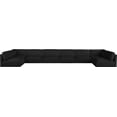 thumbnail image 4 of Meridian Furniture Ease Black Fabric Modular Sectional, 4 of 19