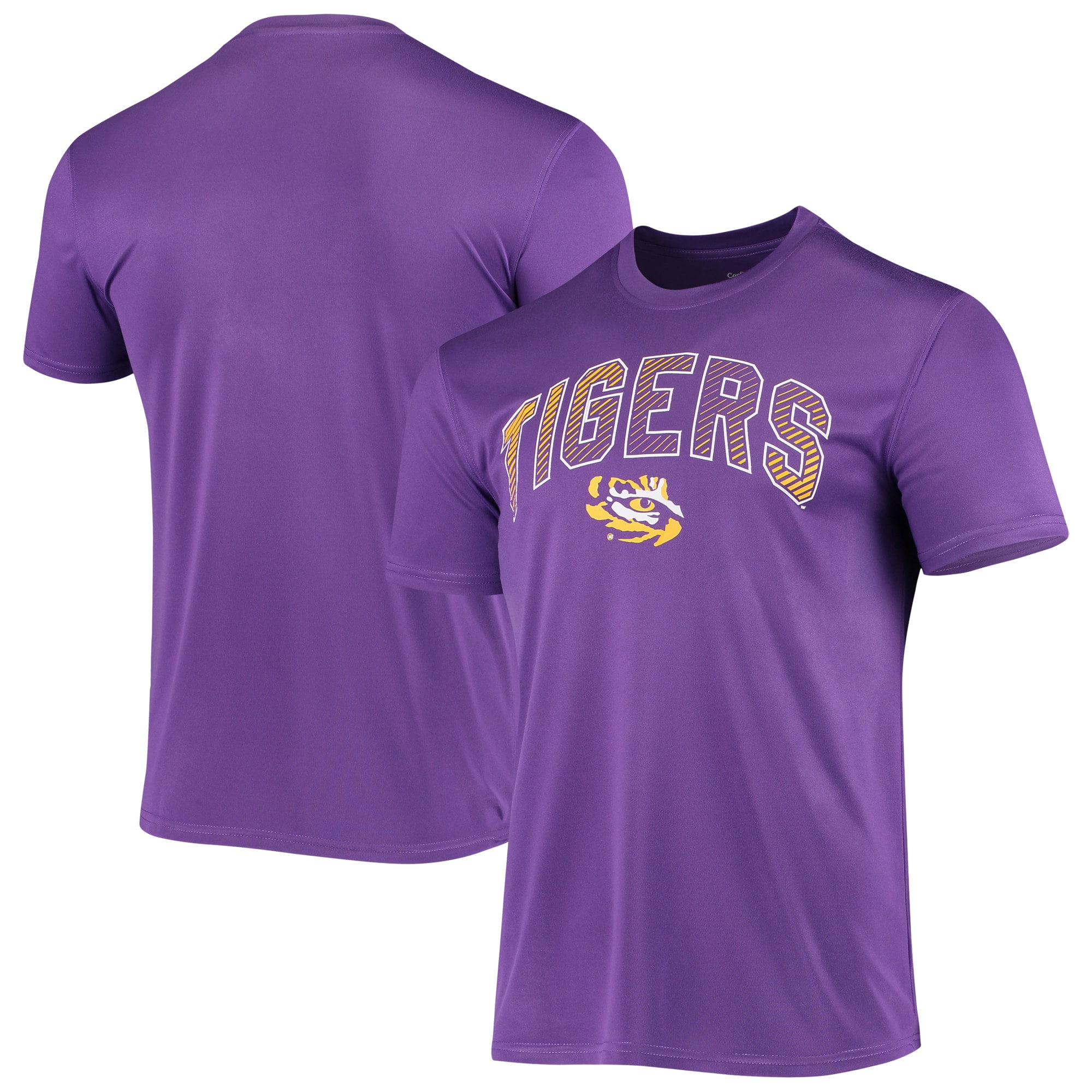 Captivating Apparel Men's Purple LSU Tigers Catalyst TShirt