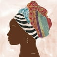 thumbnail image 2 of Robinson, Carol 26x26 White Modern Wood Framed Museum Art Print Titled - African Portrait ii, 2 of 4