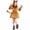 Brown, variant on Cartoon Animal Dress For Girls Velour Outfit With Tail And Headband For Holiday Parties Girls Summer Dress Cassual Formal Dresses Cute Sun Dresses