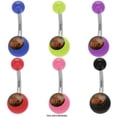 thumbnail image 1 of Acrylic "99% B*tch" logo Belly Button Ring, 1 of 1