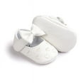 thumbnail image 5 of Herrnalise Baby Girl Bowknot Leater Shoes Anti-slip Soft Sole Toddler, 5 of 9