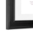 thumbnail image 3 of Marco Para Título Profesional, Paspartú Frames, Color Negro con Blanco, 3 of 5