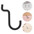 thumbnail image 1 of OULII 20Pack Hole Board Hangers Black Iron for Efficient Garage Pegboard Use, 1 of 8