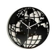 thumbnail image 4 of veasfak World Map Pattern Round Wall Clock Silent Non Ticking Accurate Movement Decorative Home Decoration for Home Decor Lightweight 38cm, 4 of 9