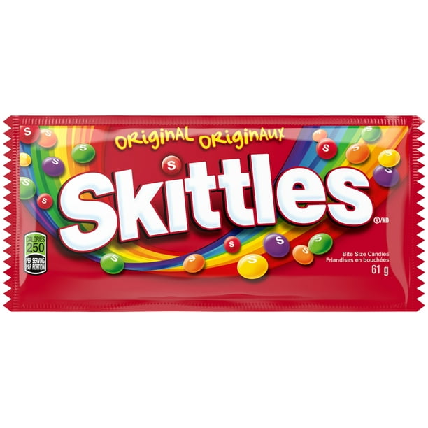 Bonbons à mâcher Skittles Originaux, saveur de fruits originale