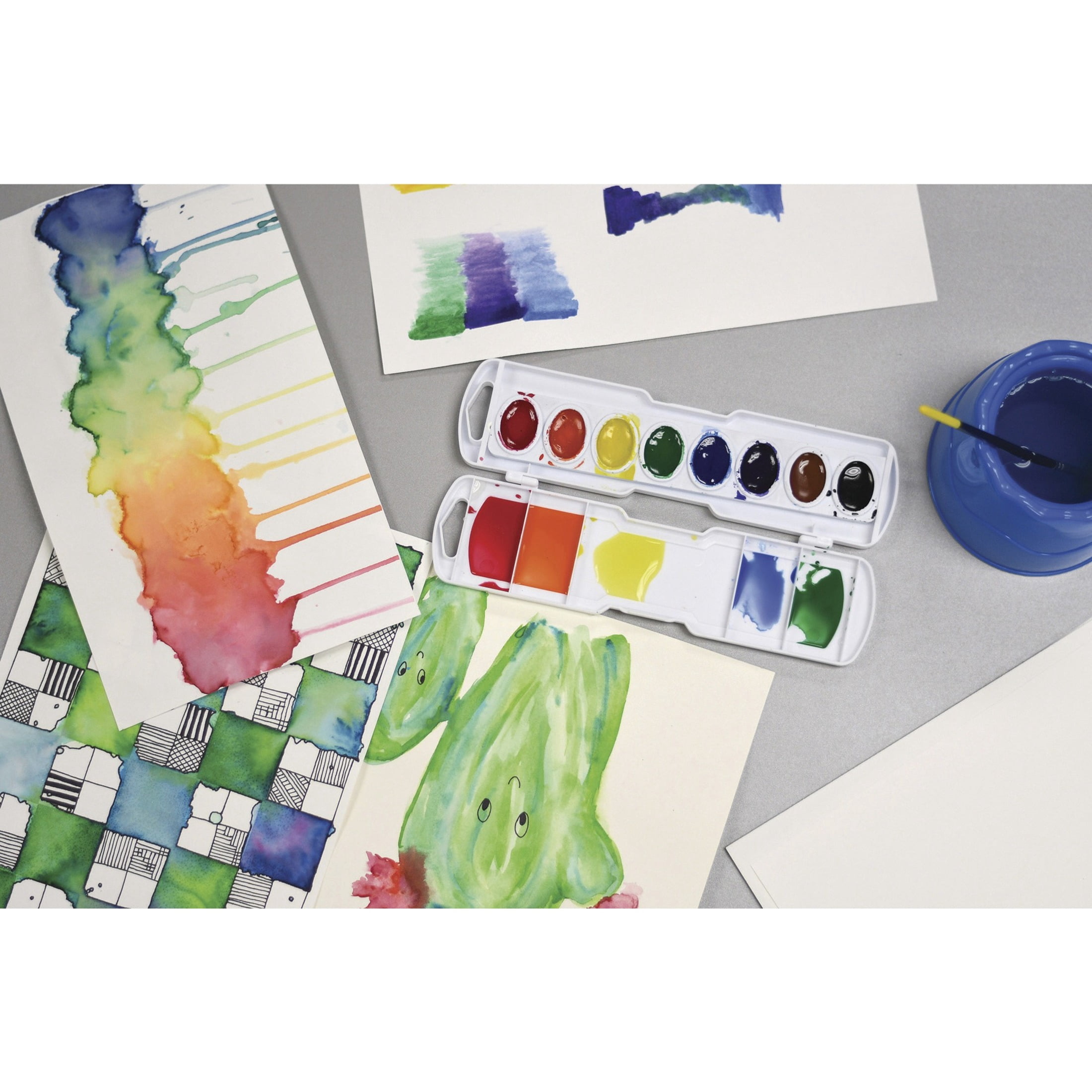 UCreate® Watercolor Paper 140lb, 9x12, 50 Sheets per Pack, 2 Packs