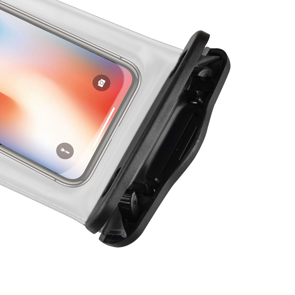 Premium Waterproof Interlocking Seal Carrying Case for Apple iPhone X / 8 / 7 with Included Lanyard Strap