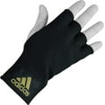 thumbnail image 3 of Adidas Inner Boxing Hand Wraps Gloves, for Men and Women , Black Gold, x-Small, 3 of 7