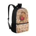 thumbnail image 2 of Uourmeti Adjustable Buckle School Bag for Travel Outdoor, 17 Inch Portable Travel Bag, Capybara Watermelon Pattern Design, 2 of 6