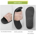 thumbnail image 7 of GZHJMY Stylish Slides for Women Men, Pink Marble Abstract Style Soft Flexible Slip-on Sandals Slippers, 7 of 7
