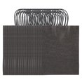 thumbnail image 4 of Bolsa de papel Kraft portátil ecológica, bolsa de regalo para embalaje de ropa para tienda (M 21 x 11 x 27,5 cm) (negro), 4 of 10