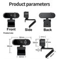 thumbnail image 4 of 4K Autofocus Webcam 30fps Full HD Microphone for Gaming Live Video, 4 of 5
