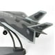 thumbnail image 2 of Avión de combate J20 a escala 1/100, modelo de aleación fundida a presión, juguete de mesa, decoración para niños gris, 2 of 9