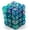 multi-colored, variant on Chessex Festive 12mm D6 Dice Set Waterlily