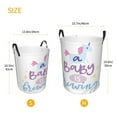 thumbnail image 5 of Bingfone Unicorn Waterproof Foldable Laundry Hamper Bucket With Handles For Storage Bin,Clothes Hamper (Medium), 5 of 8