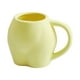 thumbnail image 3 of Tazas de café de cerámica 3D Macarena Regalo de Navidad Pareja Amarillo, 3 of 8