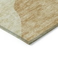 thumbnail image 4 of 8' X 10' Beige Copper And Brown Abstract Washable Indoor Outdoor Area Rug, 4 of 5