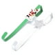 thumbnail image 4 of Christmas Wreath Hooks Red Green Door Hanger Hooks Metal Wreath Holder for Christmas Party Door Wall Festival Decorations, 4 of 5