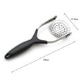 Kitchen Manual Stainless Steel Multifunction Potato Mud Masher Folding Activity